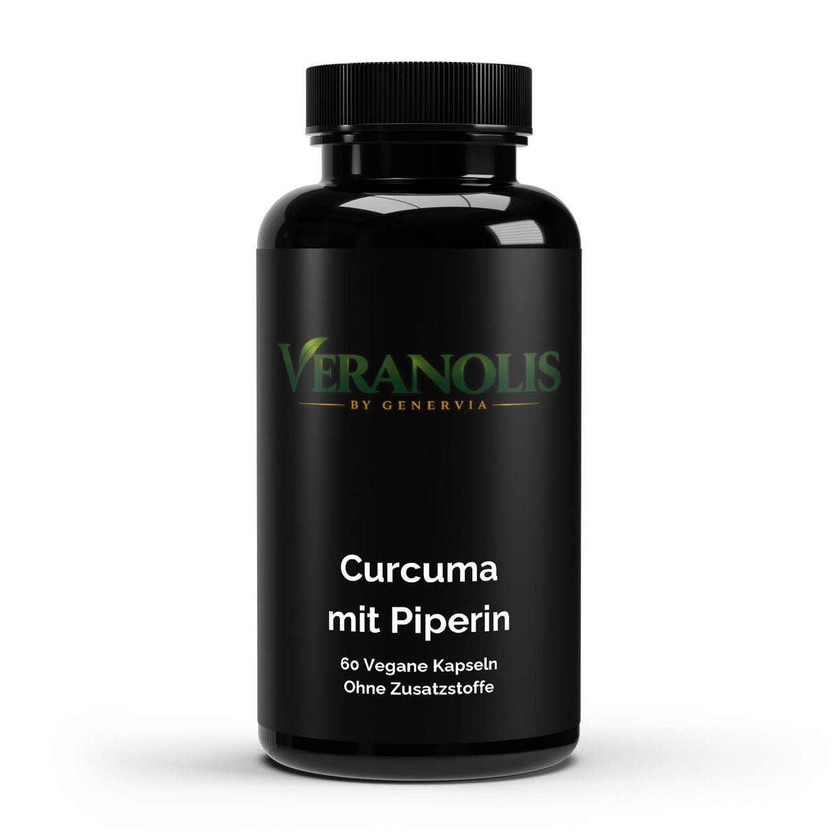 VERANOLIS Turmeric + Piperine – Daily Botanical Balance | 60 Vegan Capsules